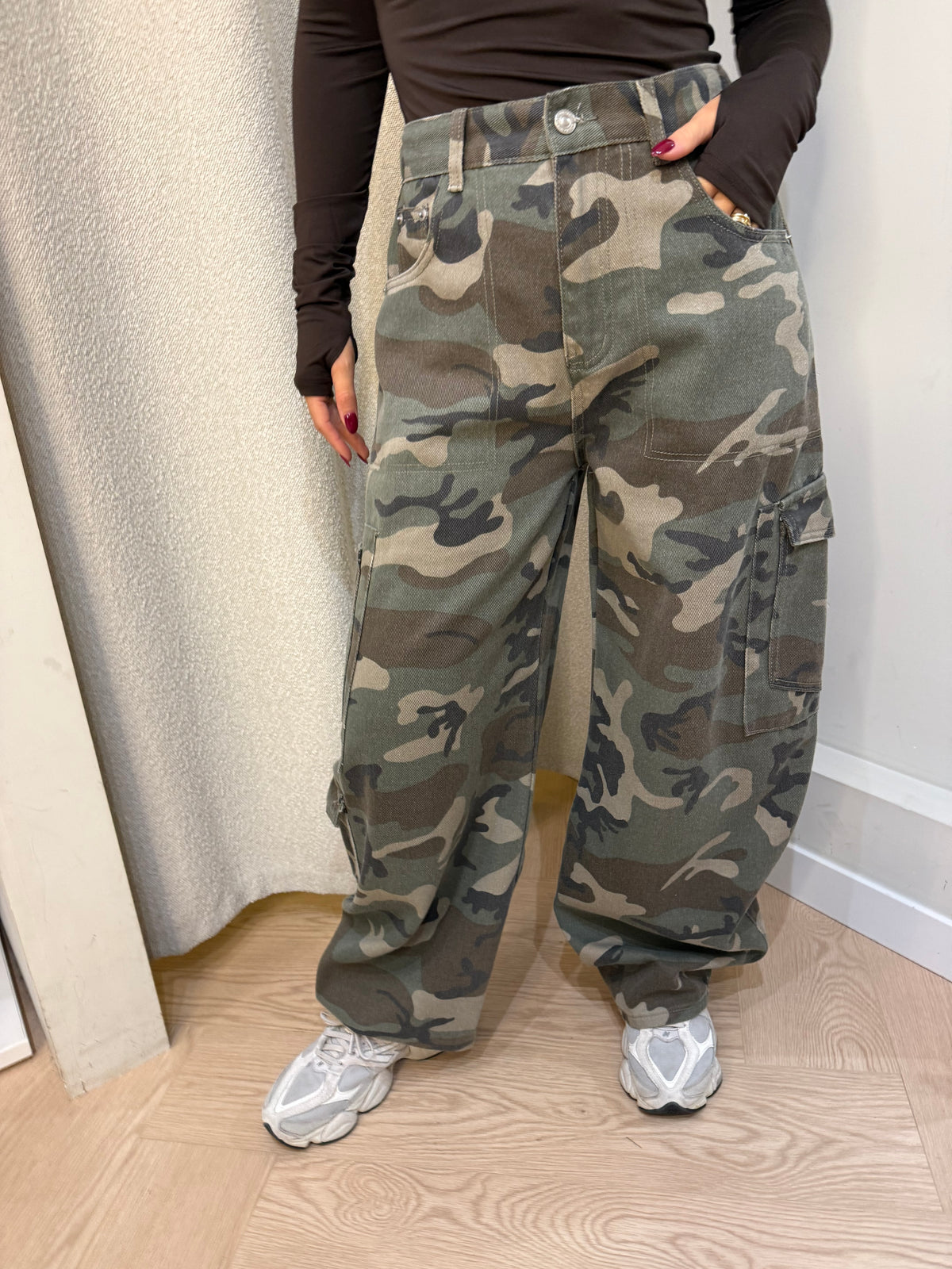 Camo pants | Oversized balloon fit