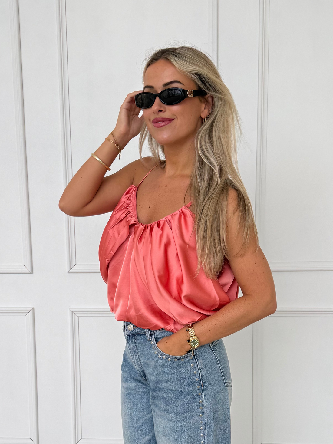 Balloon top | Satin