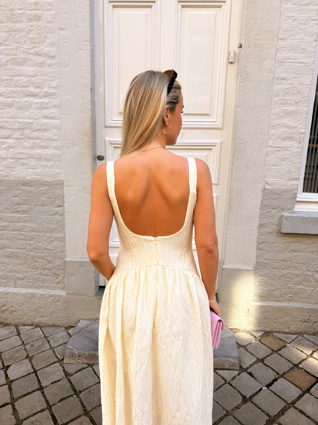 Timeless dress | Off-white