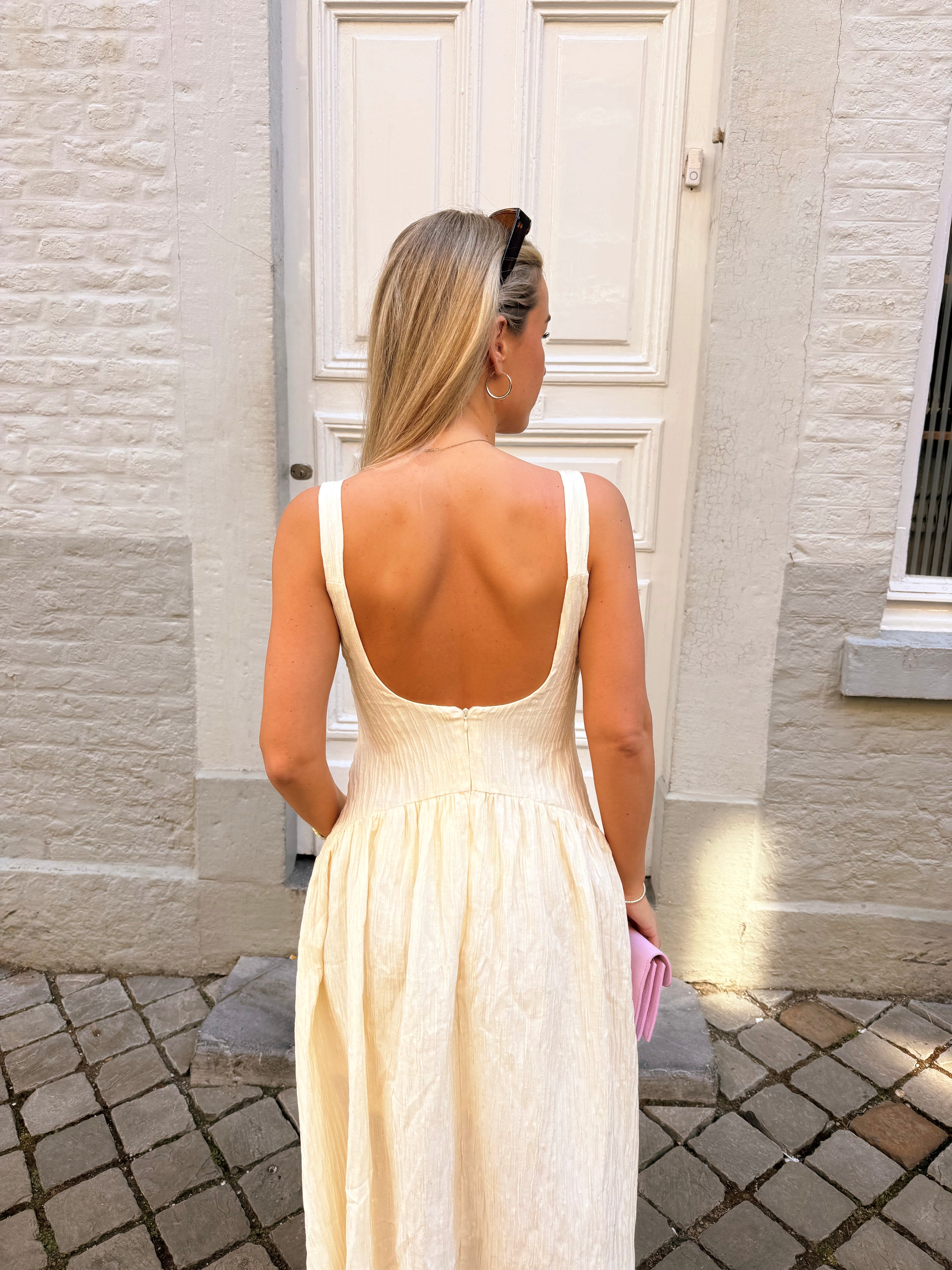 Timeless dress | Off-white