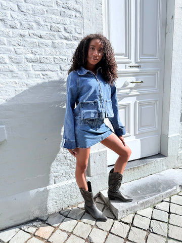 Jeans set | Skirt
