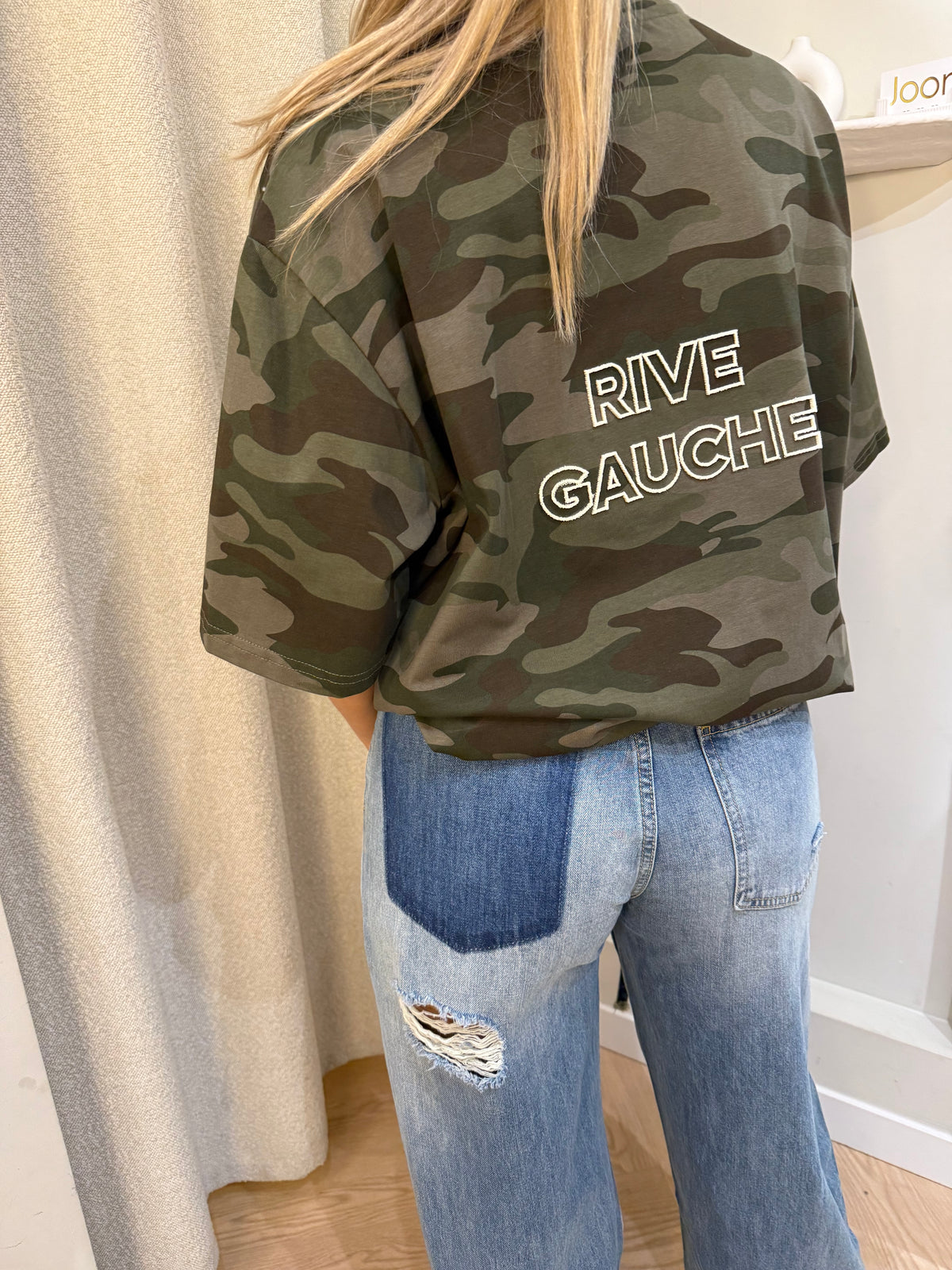 Camo tee | Rive gauche