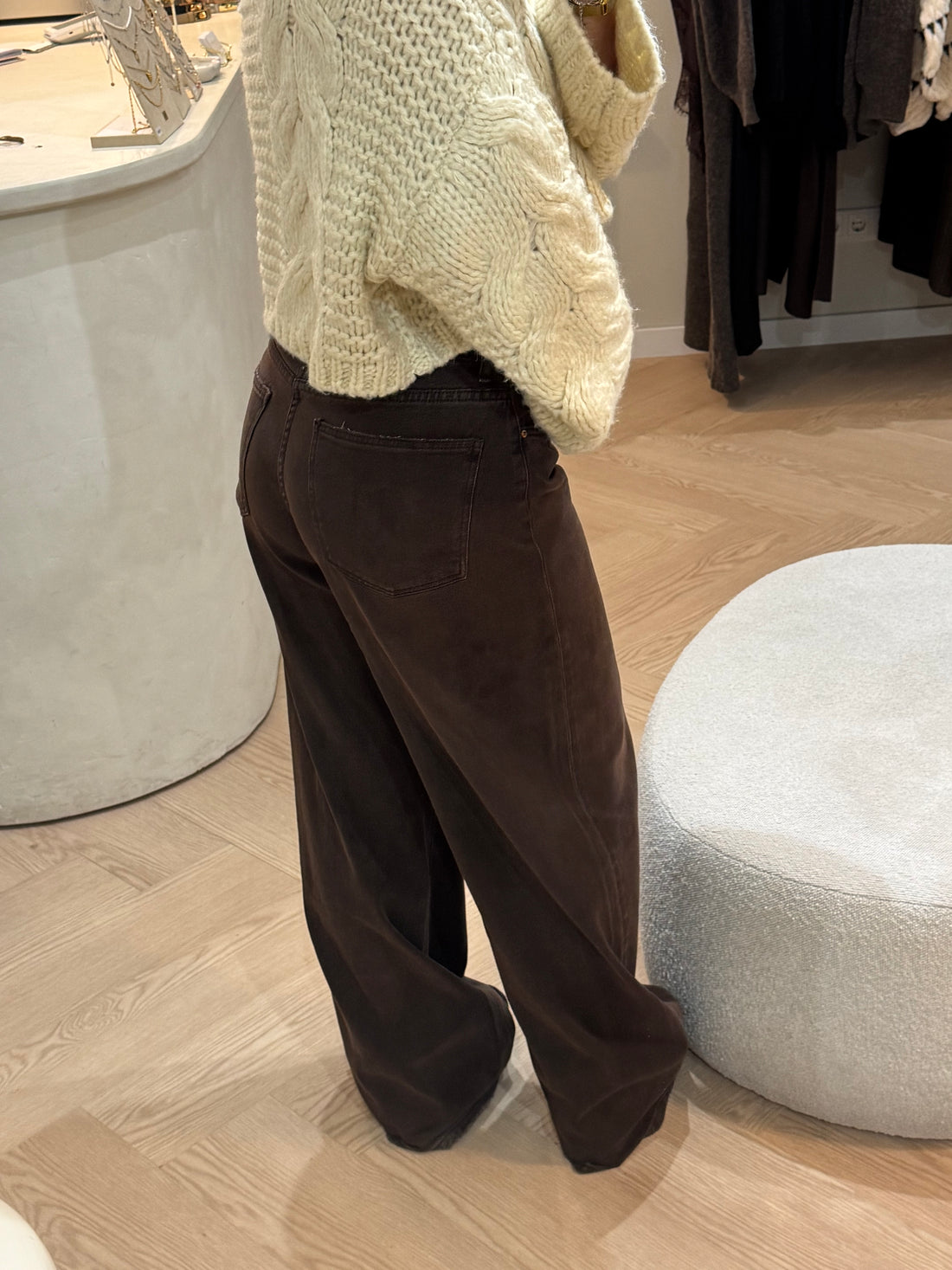 Baggy jeans brown | Wide leg