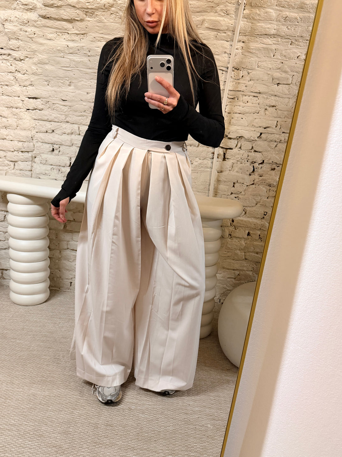 Flowy pantalon