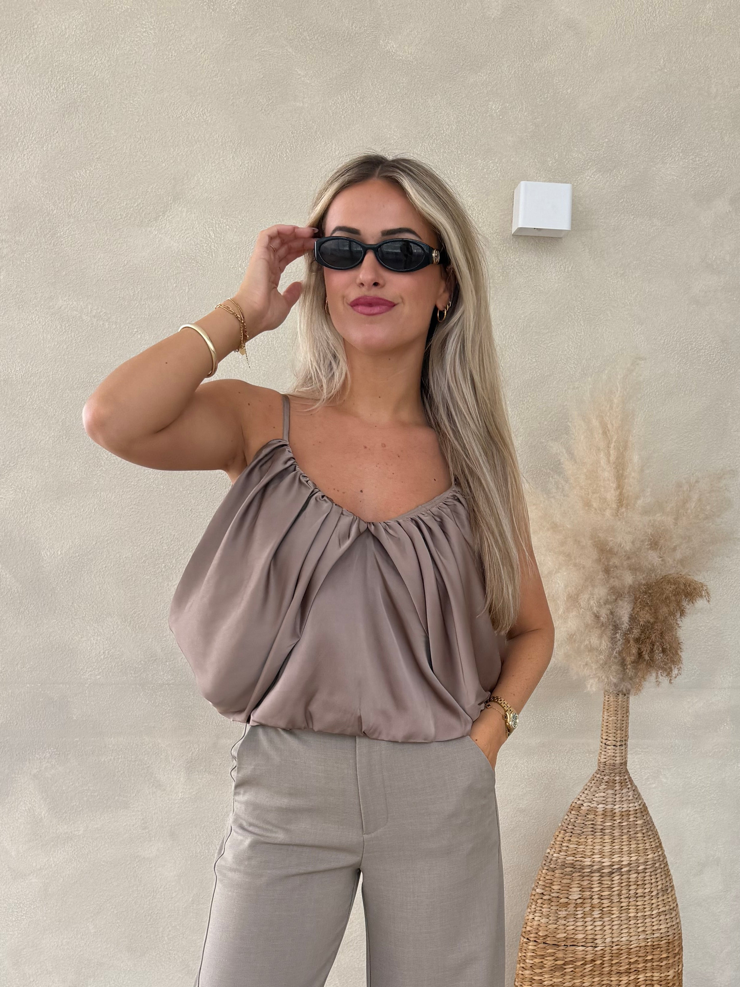Balloon top | Satin