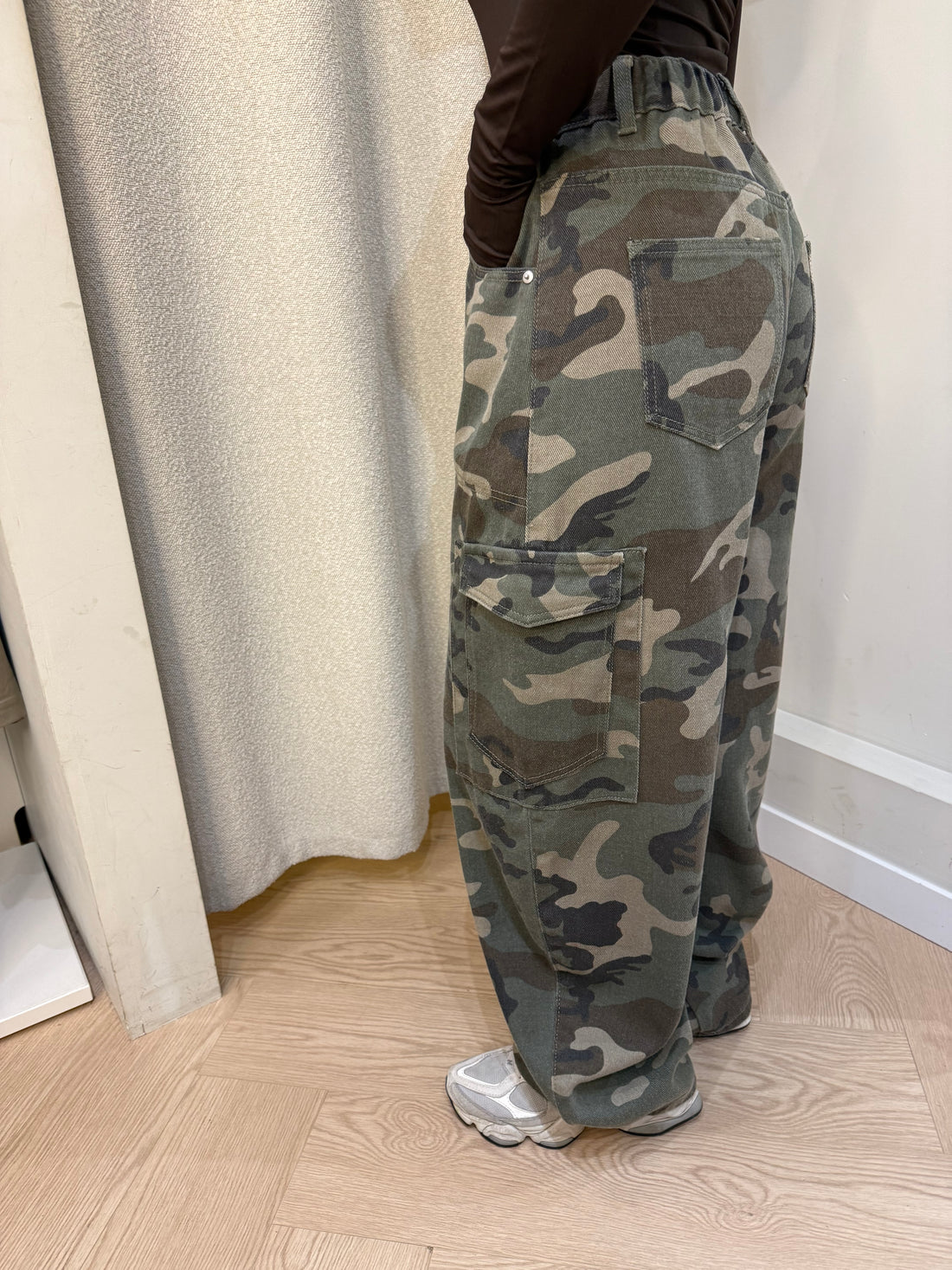 Camo pants | Oversized balloon fit