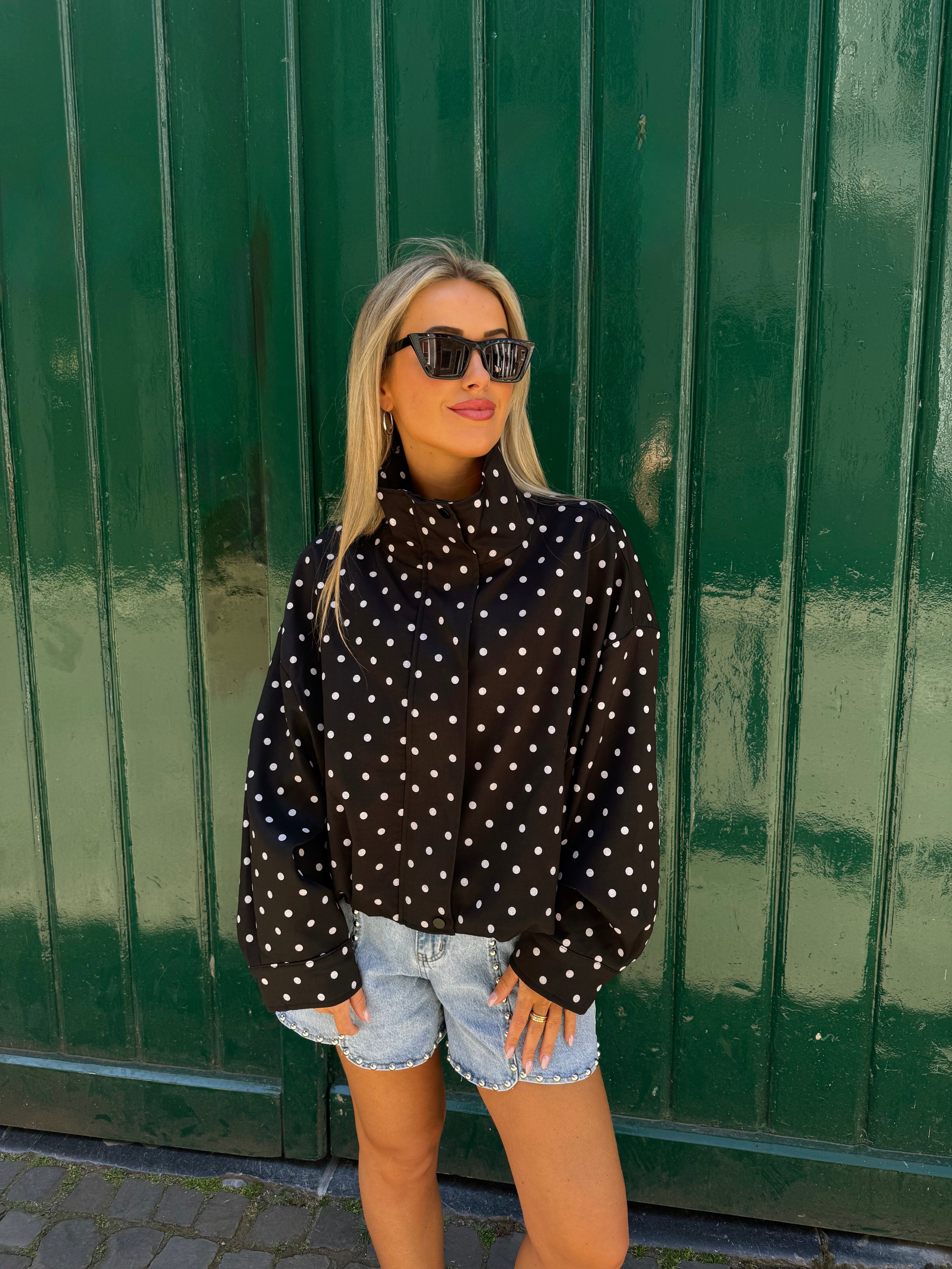 Jacket | Polka dots