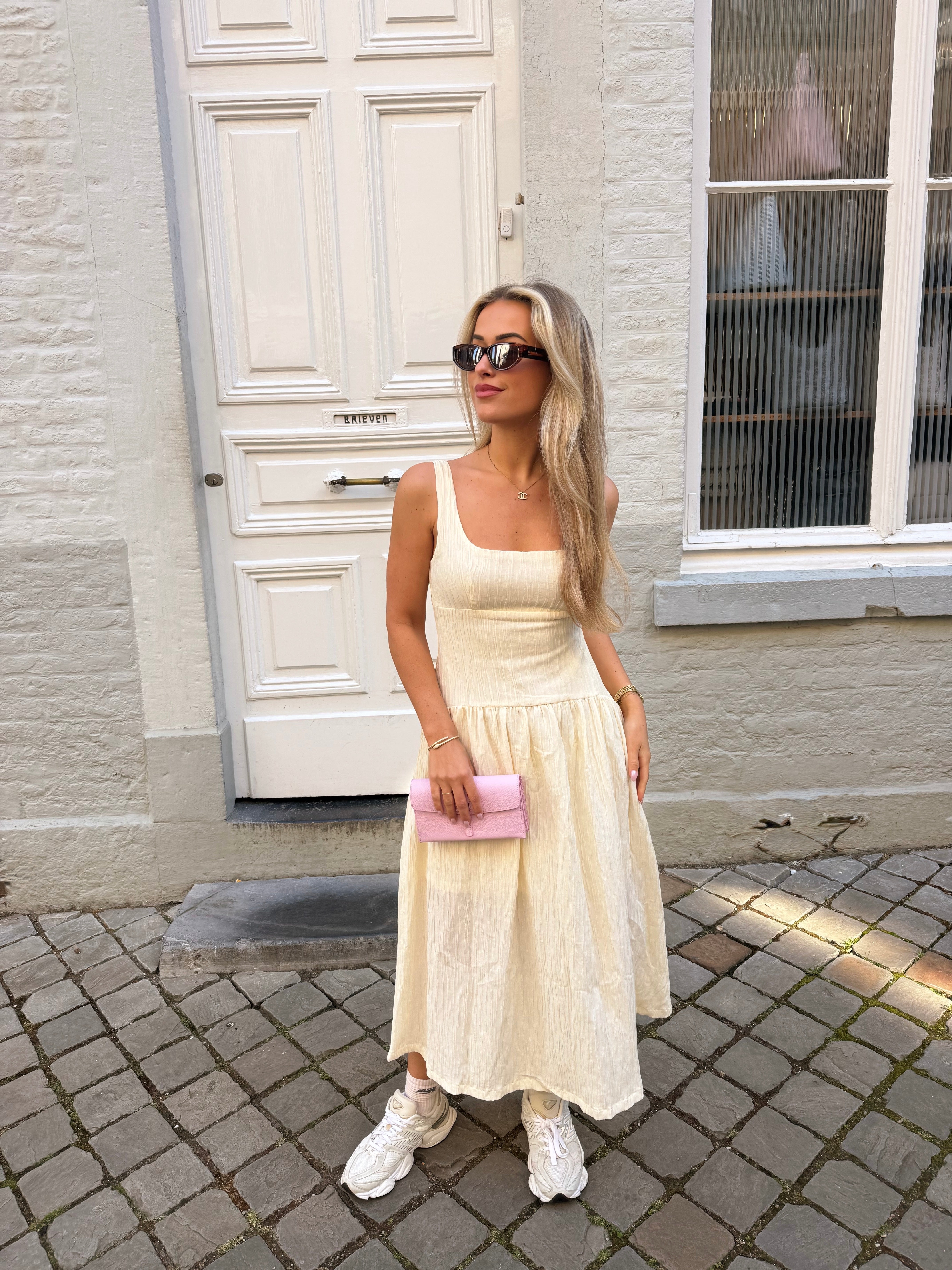 Timeless dress | Off-white