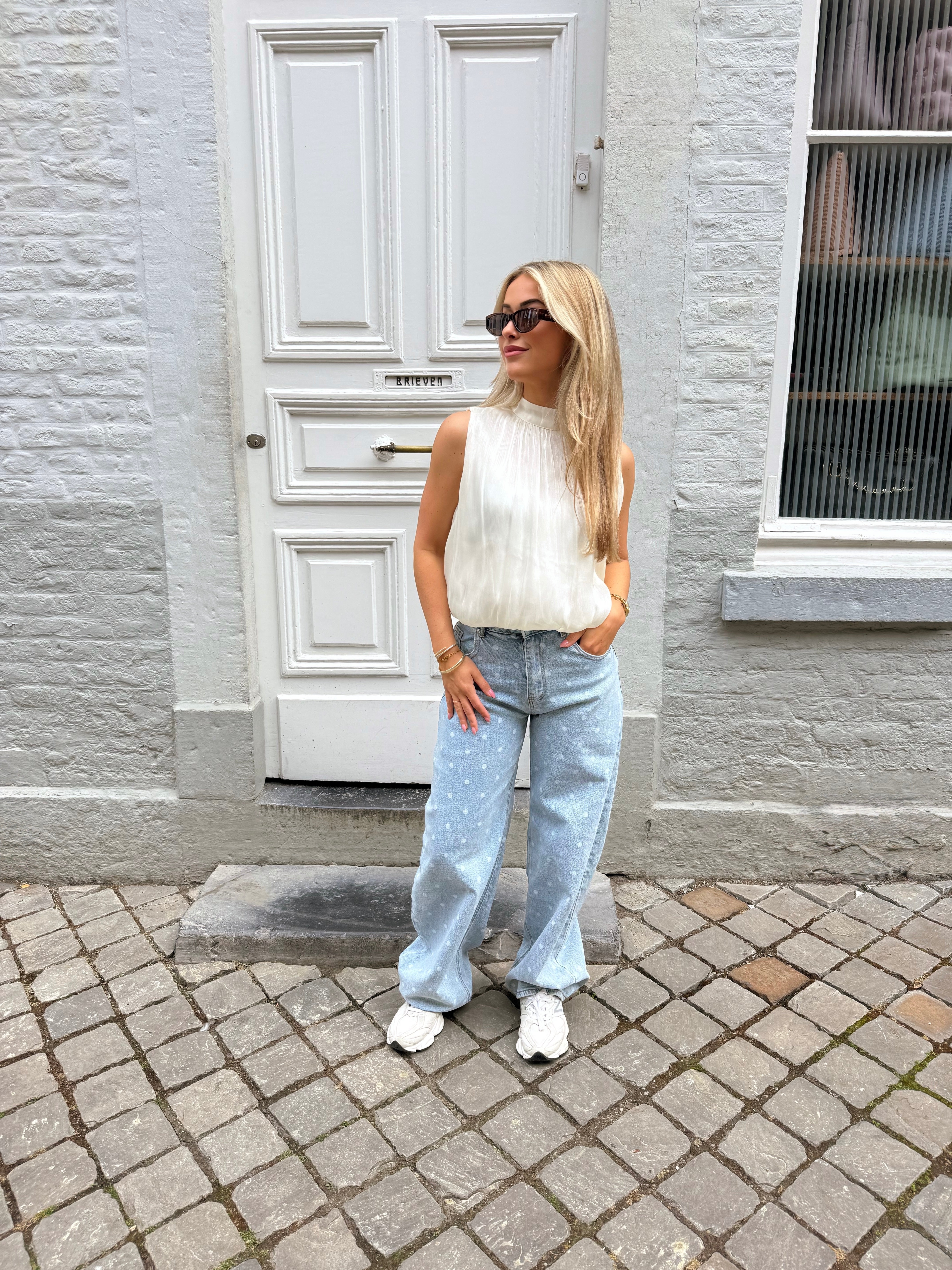 Balloon jeans | Dots