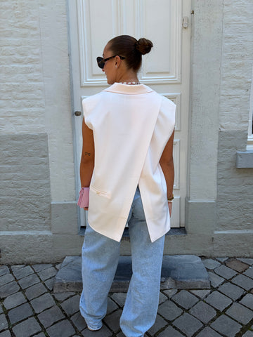Open back gilet | Babyroze