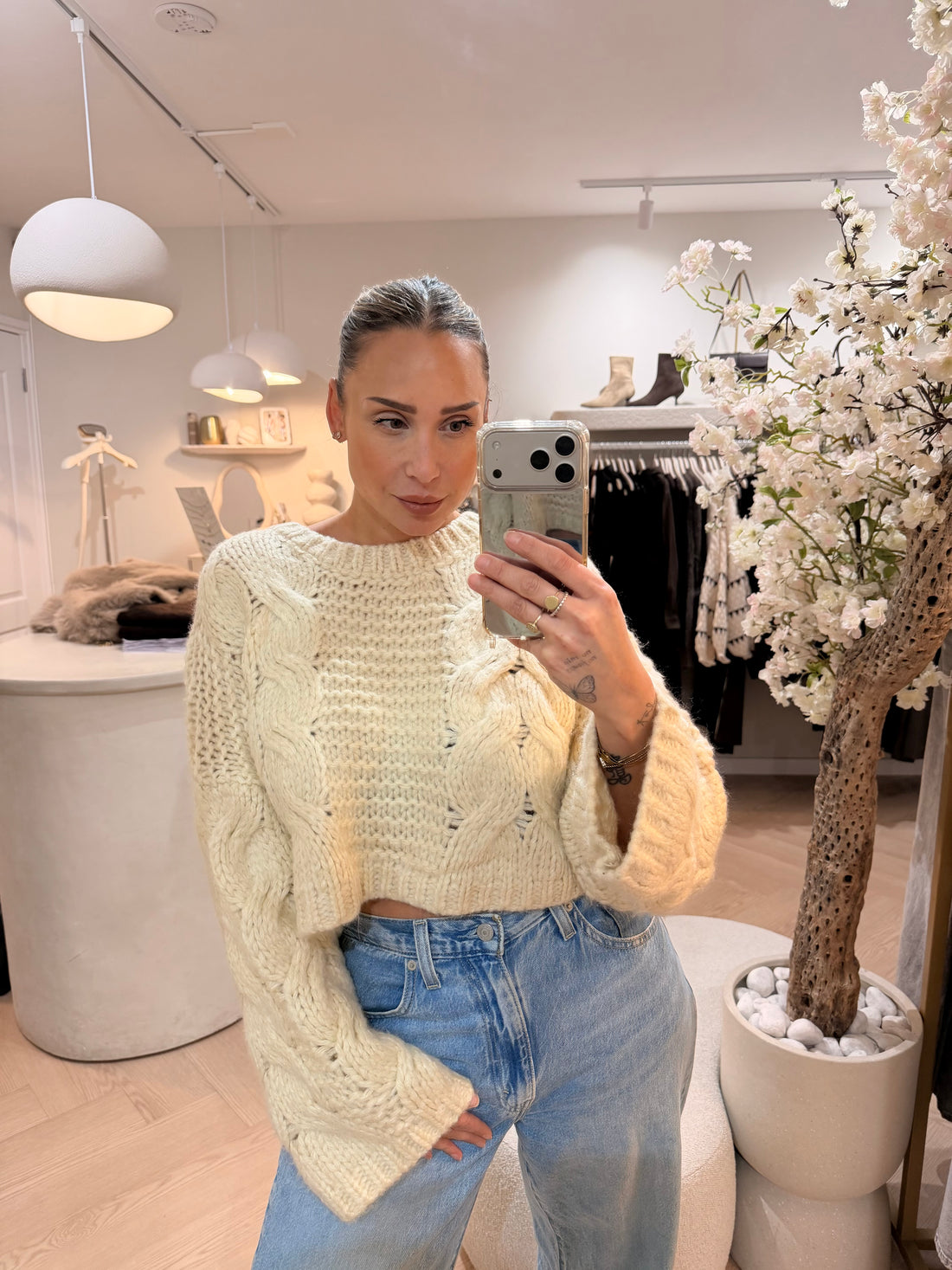 Croppes sweater | Off-white