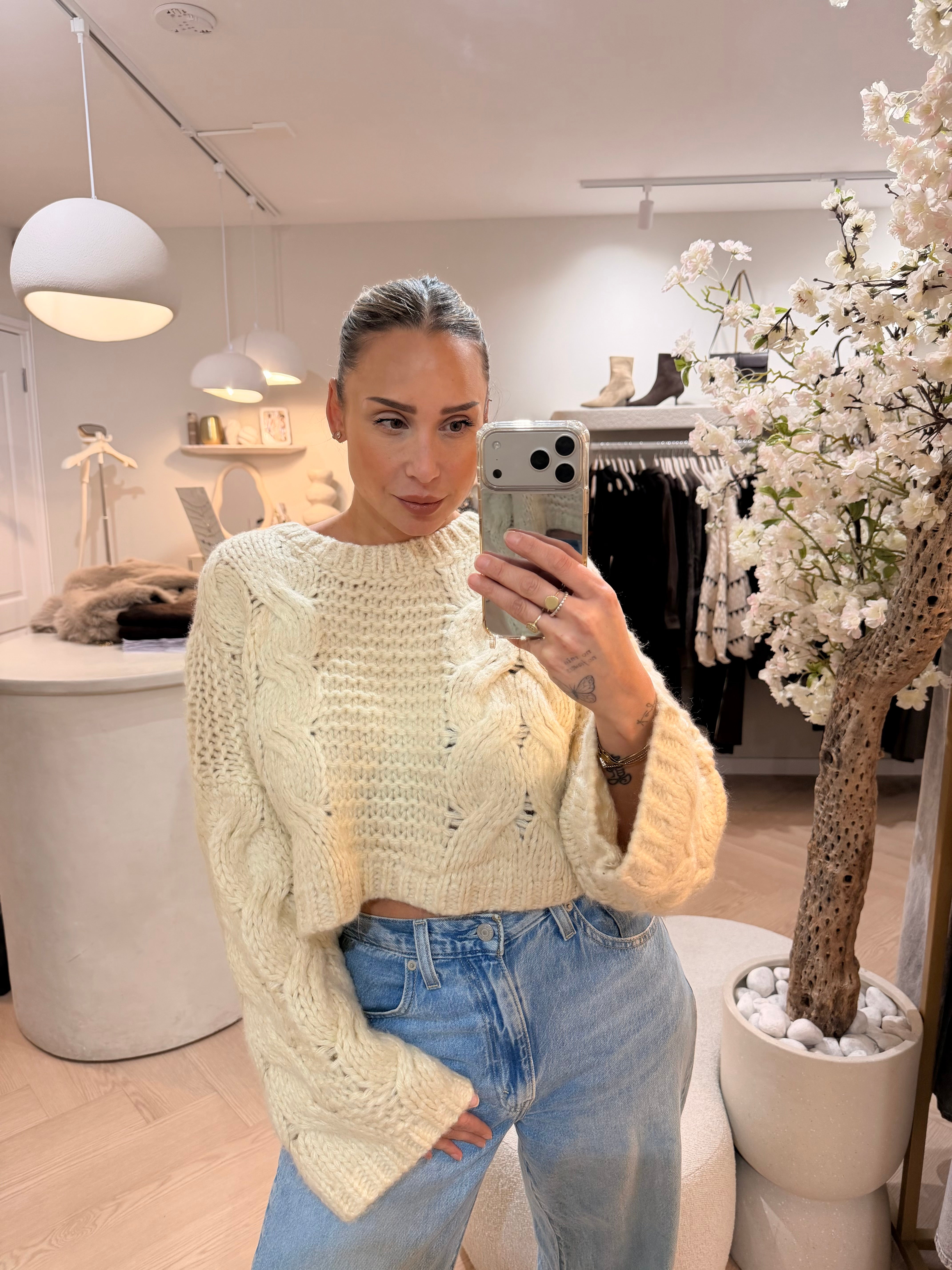 Croppes sweater | Off-white