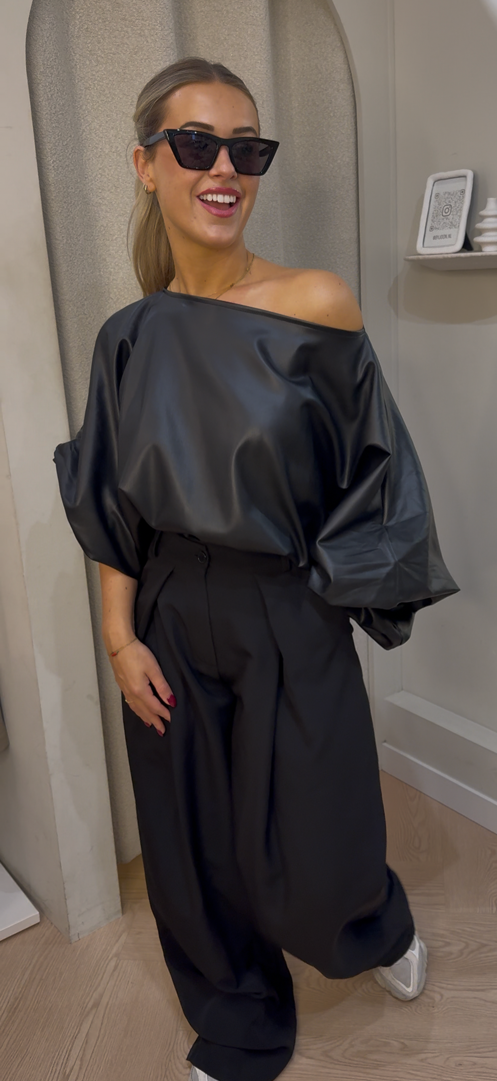 Leatherlook top