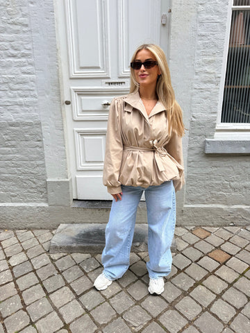 Balloon trench | Beige