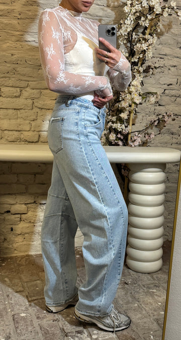 The perfect balloon jeans | Light blue