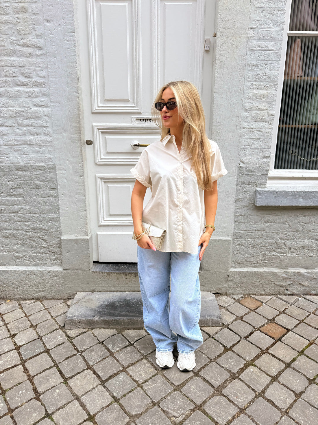 Blouse beige | New York