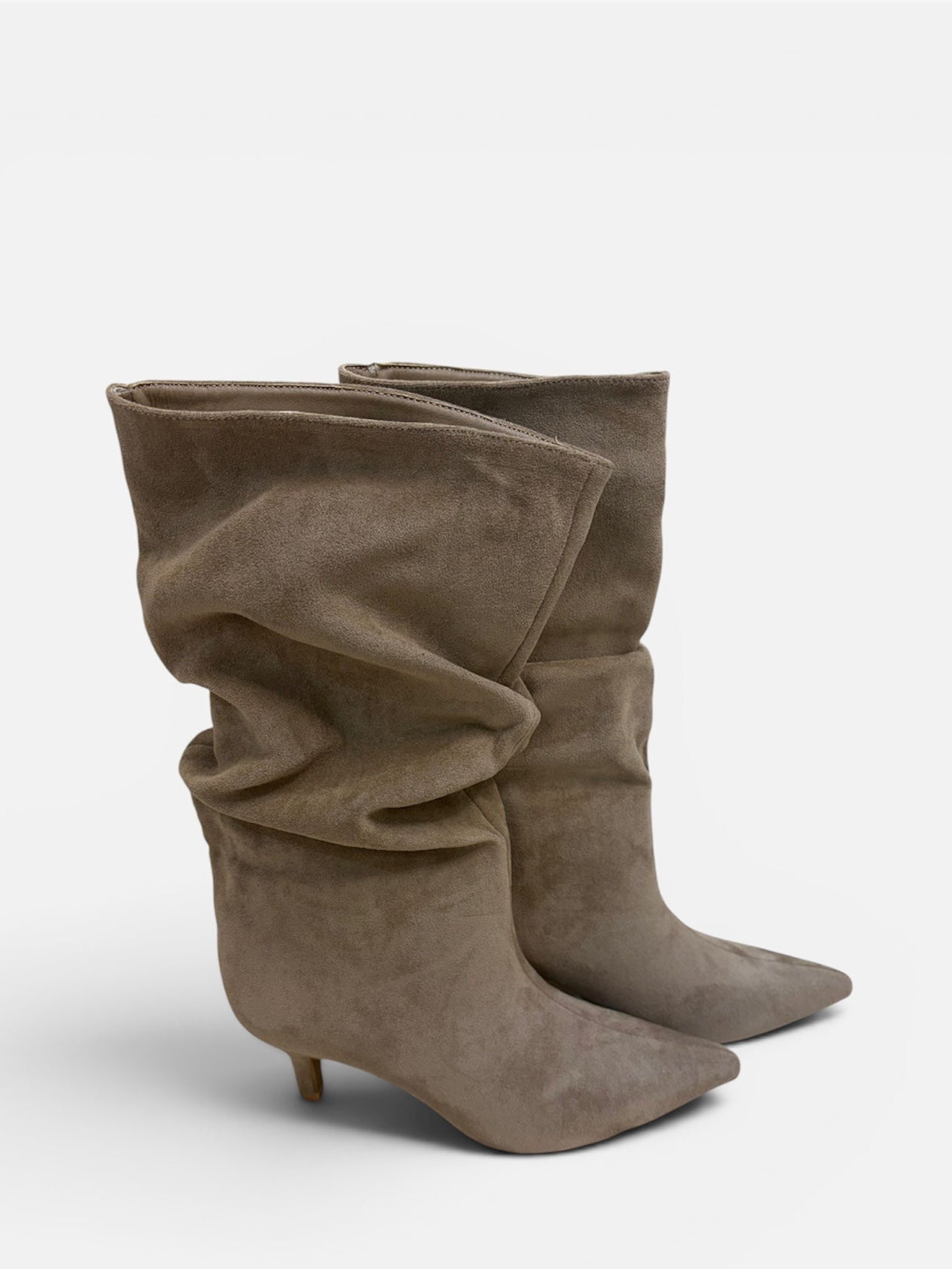 Suède laars | Beige