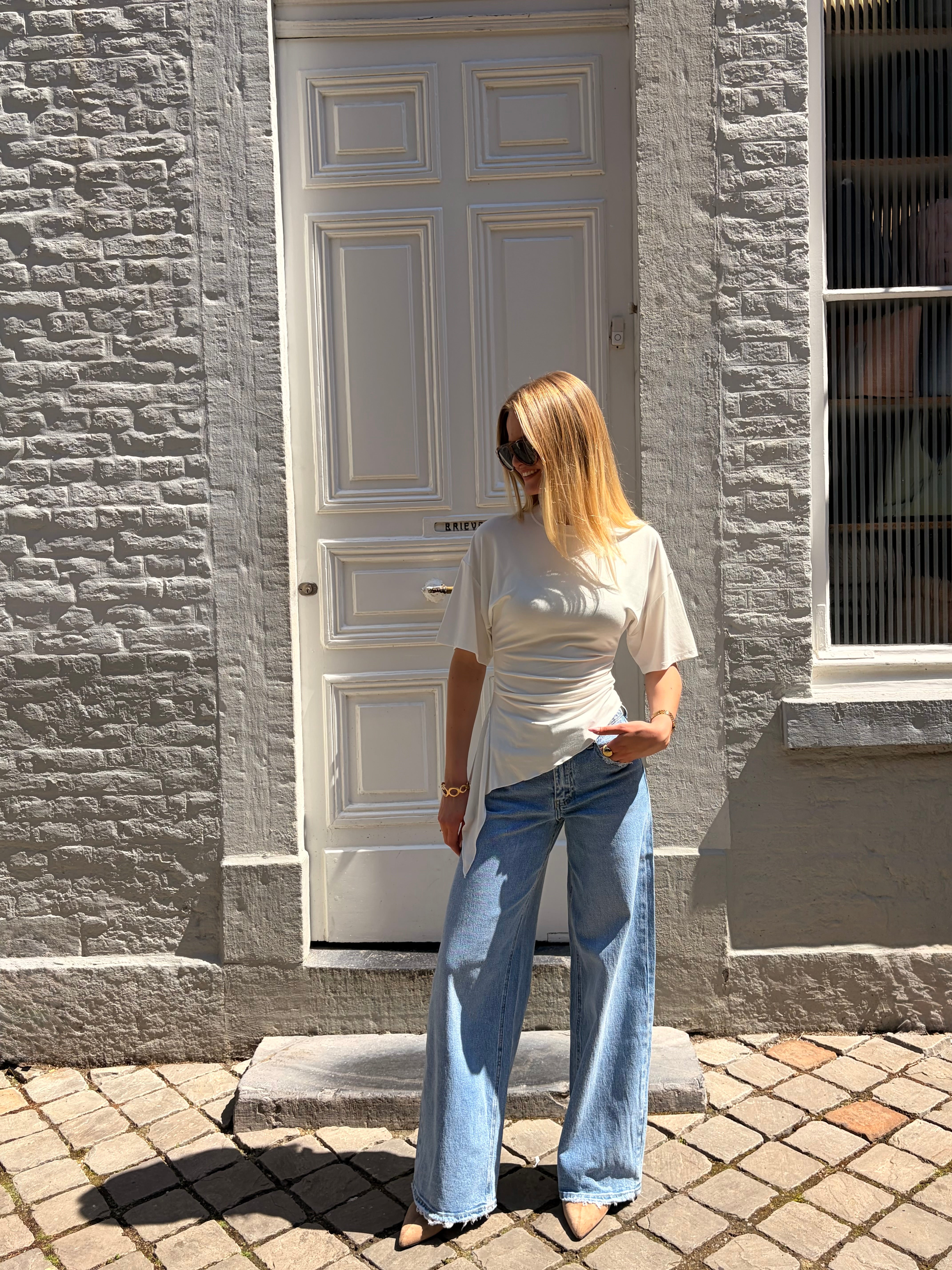 Draped tee