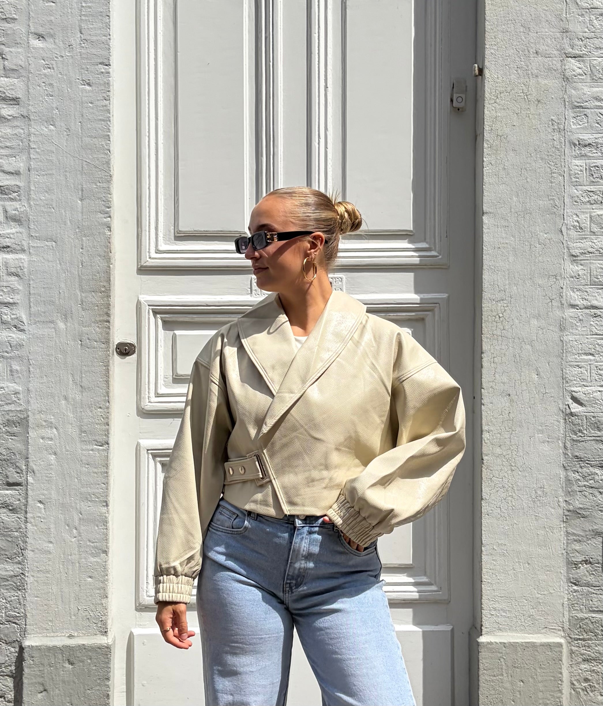 Cropped jacket
