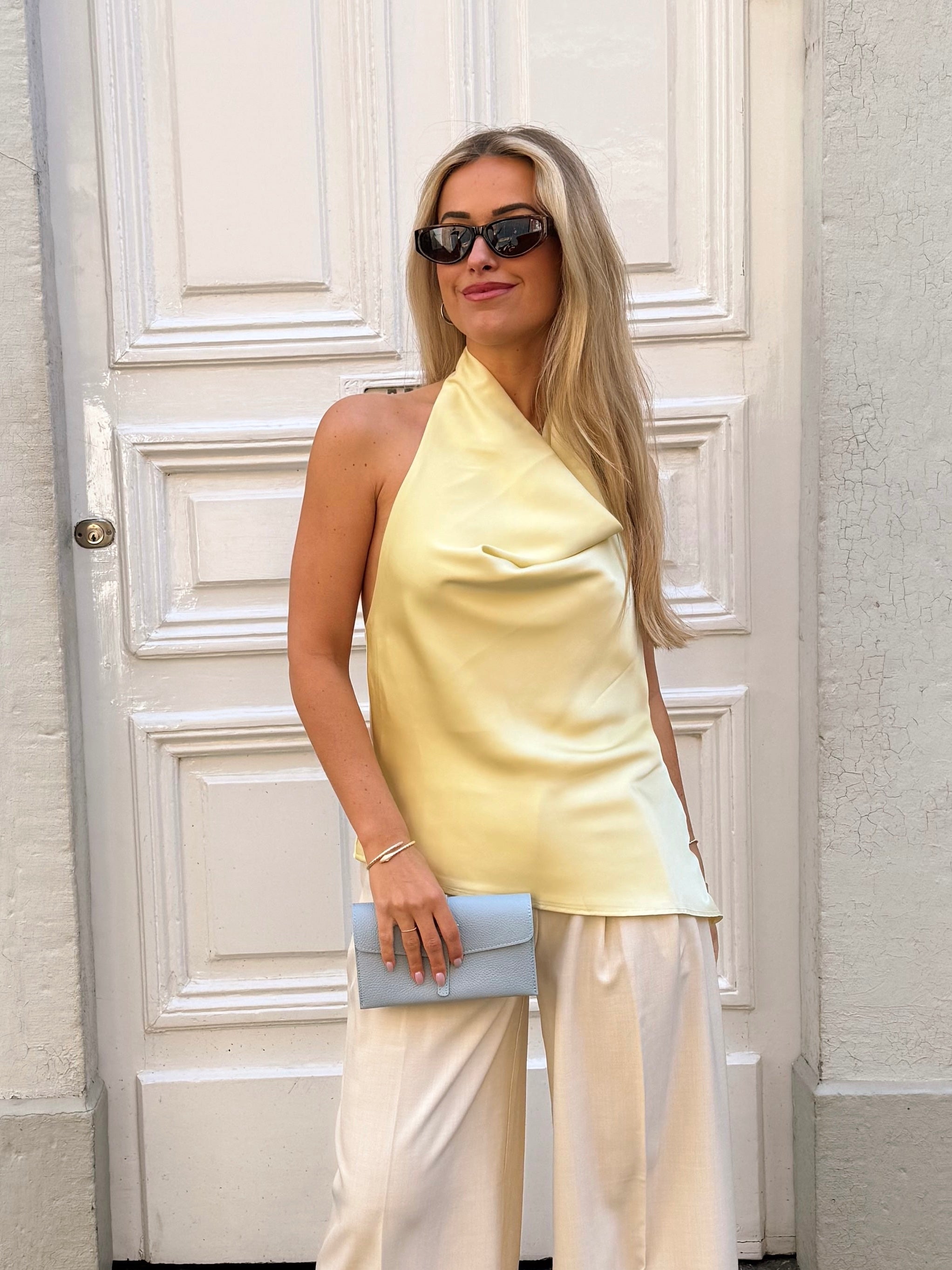 Halter top | Satin