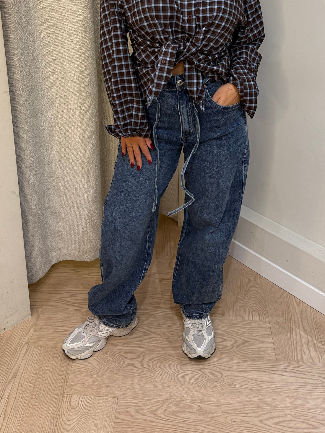 Balloon jeans | Pocket