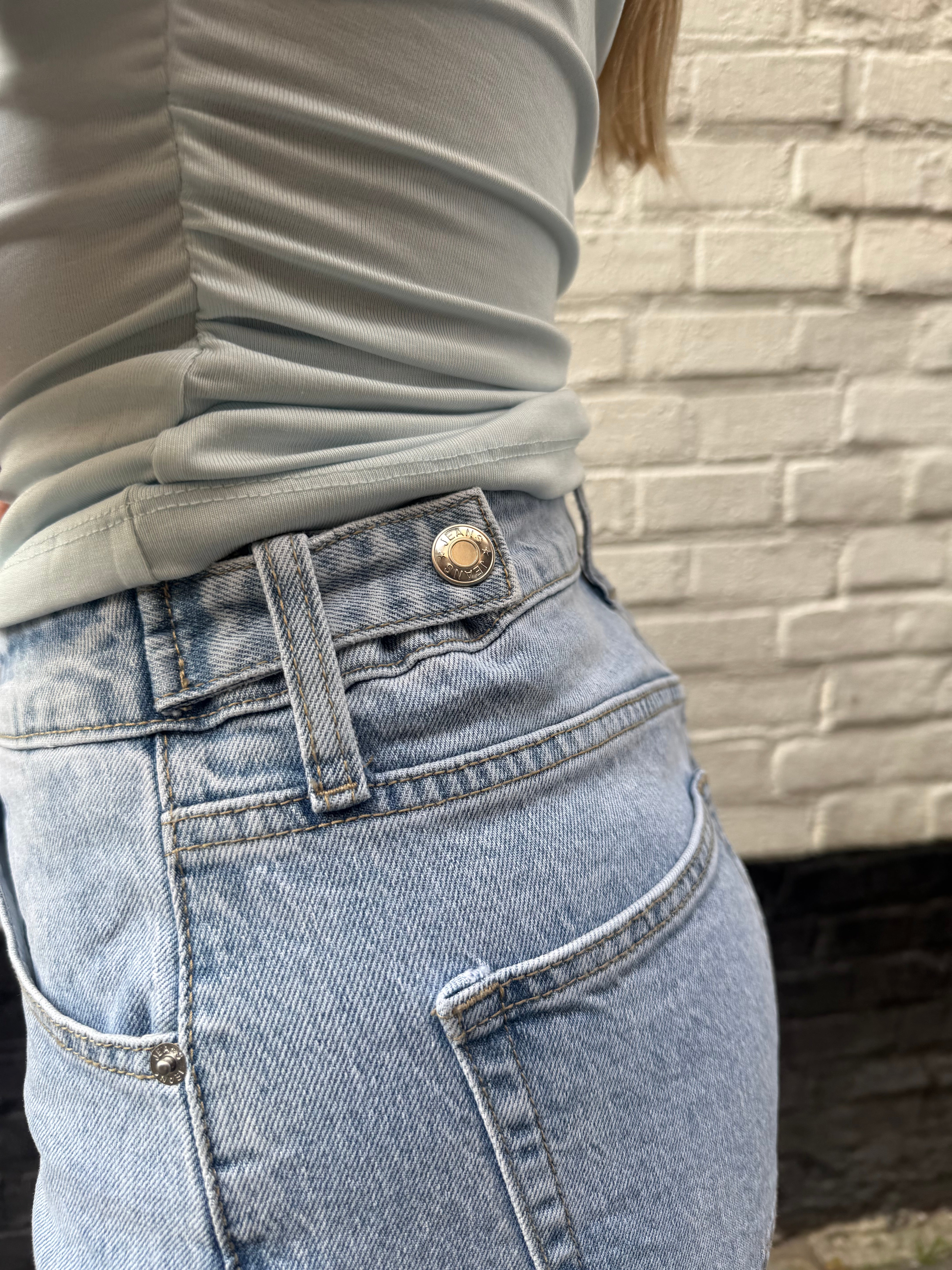 Perfect fit waist jeans | Blue