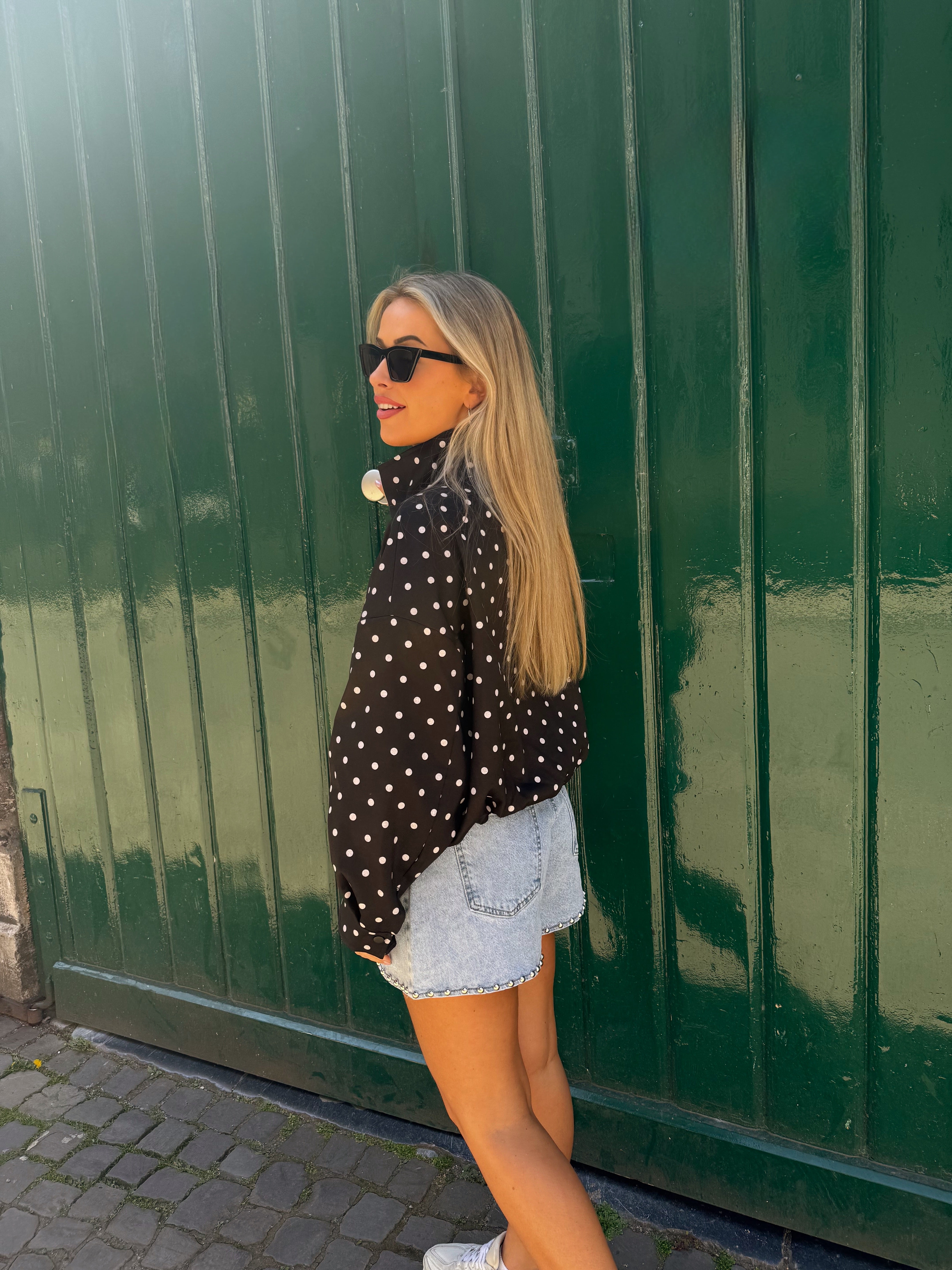 Jacket | Polka dots