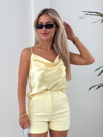 Satin top