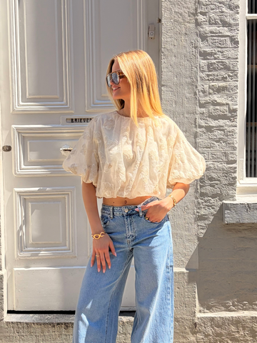 Balloon top | Romantic creme