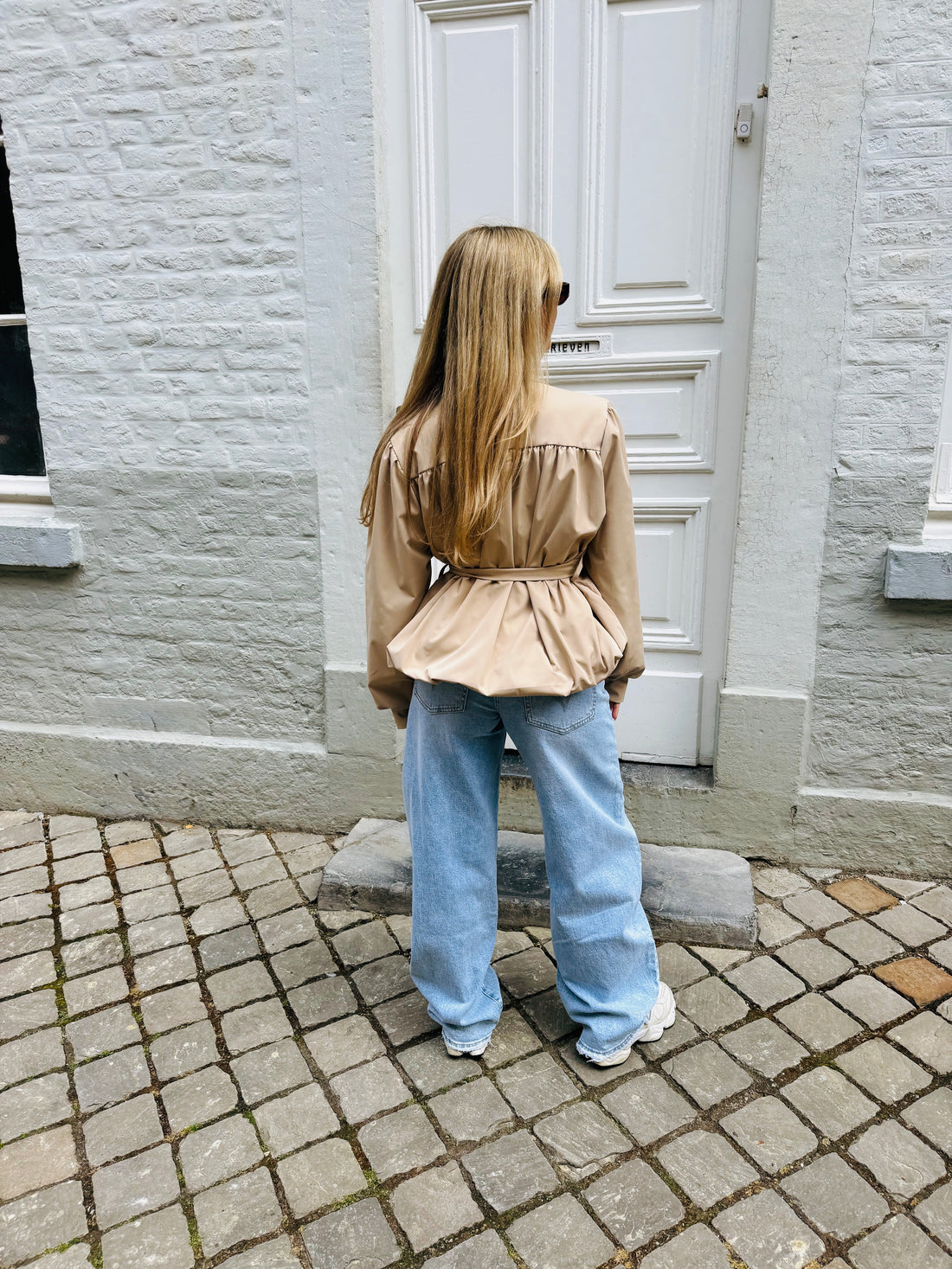 Balloon trench | Beige