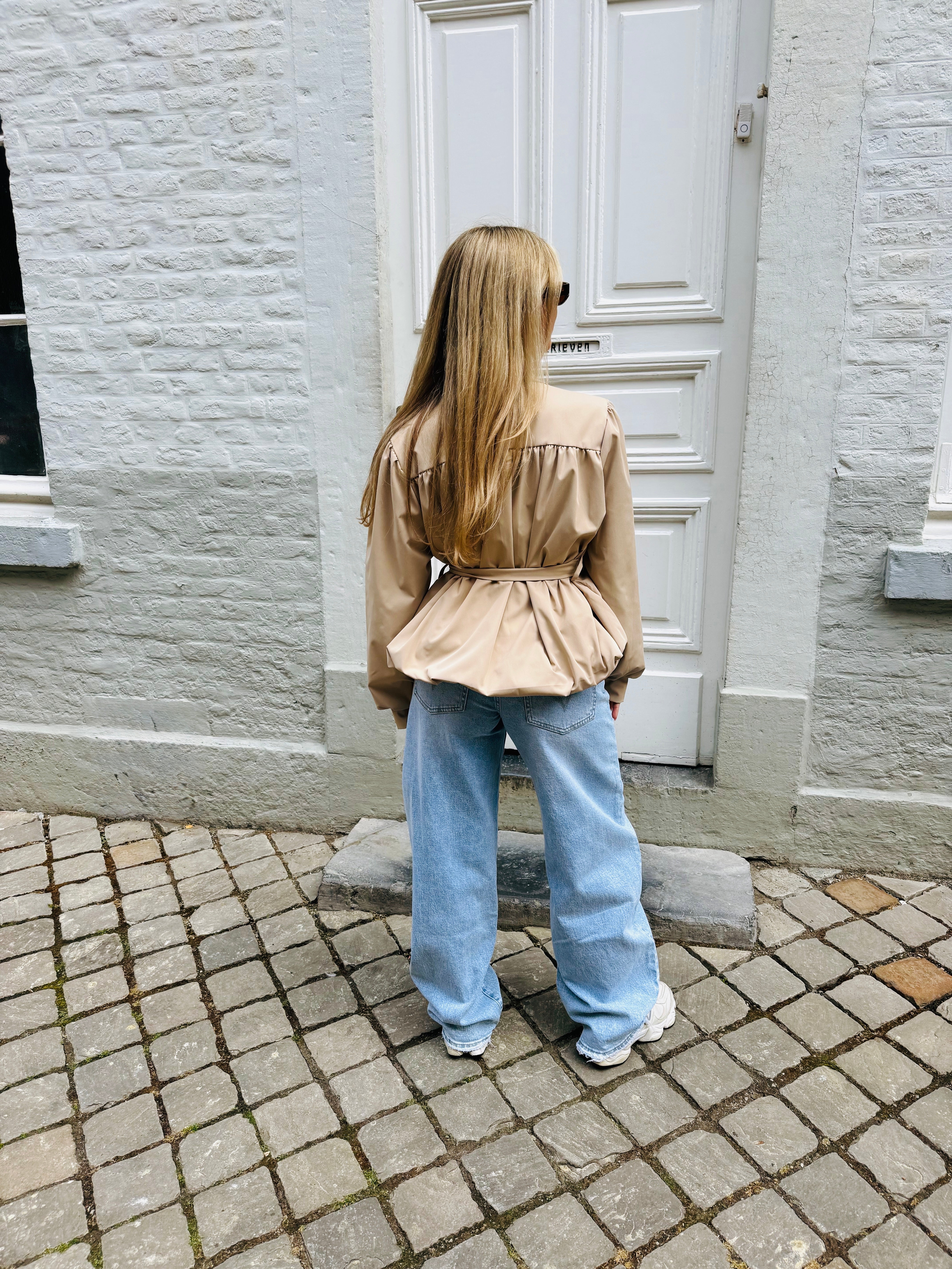 Balloon trench | Beige