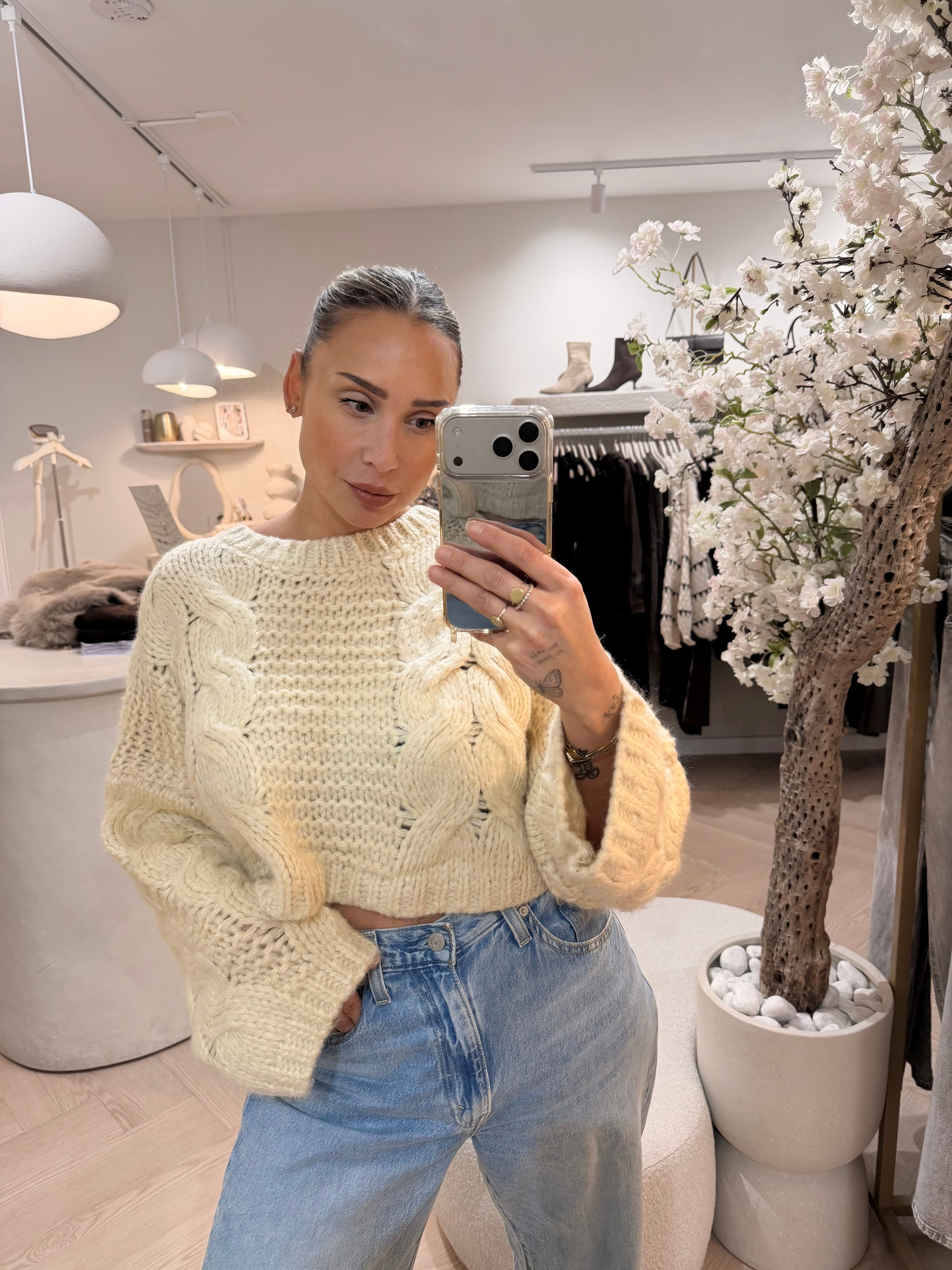 Croppes sweater | Off-white