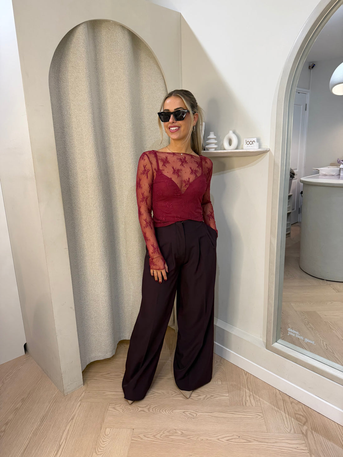 Snit pantalon | high waisted