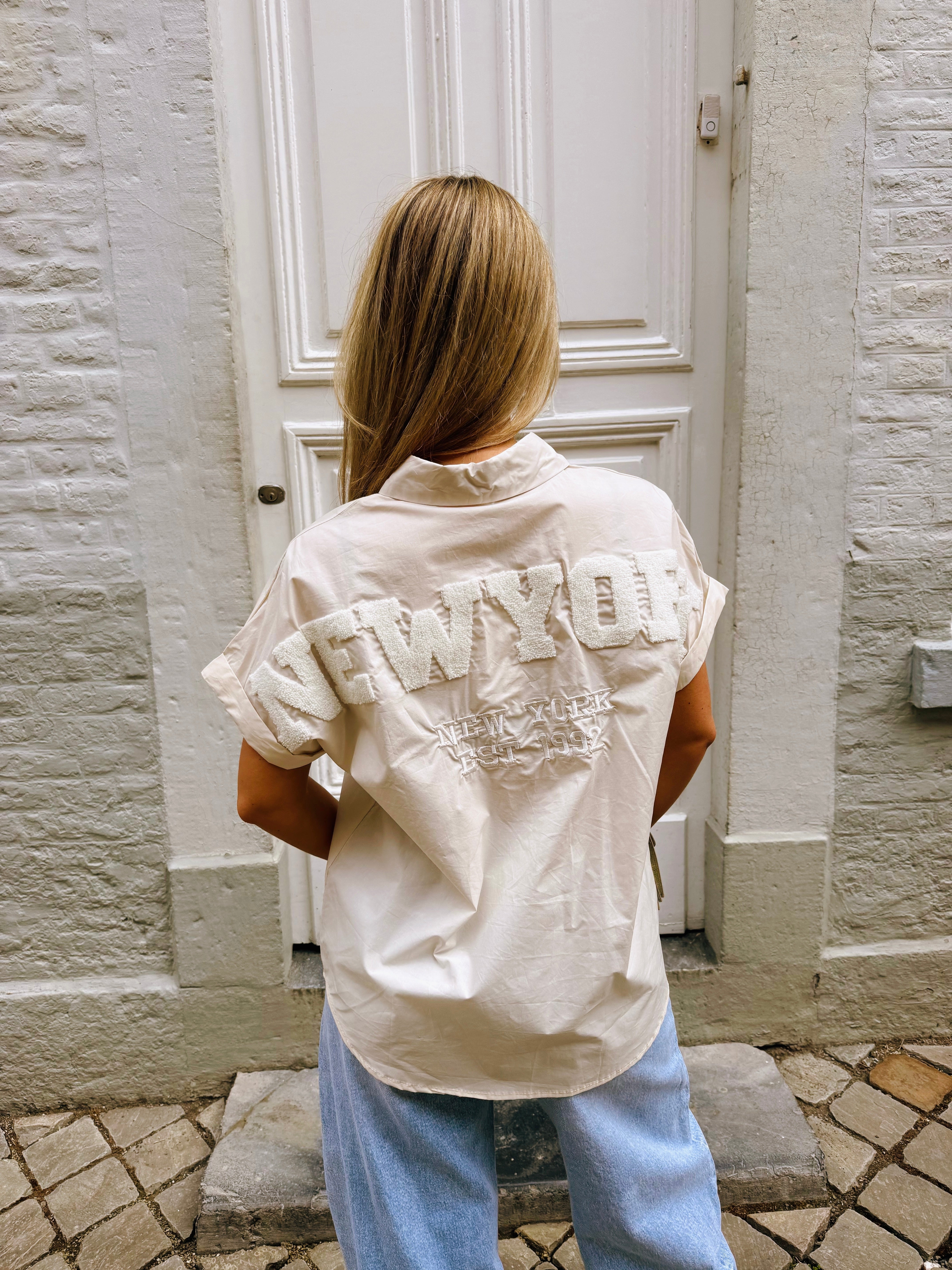 Blouse beige | New York