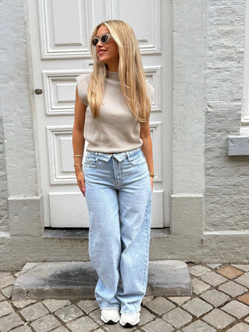 Folded jeans | Bestseller!