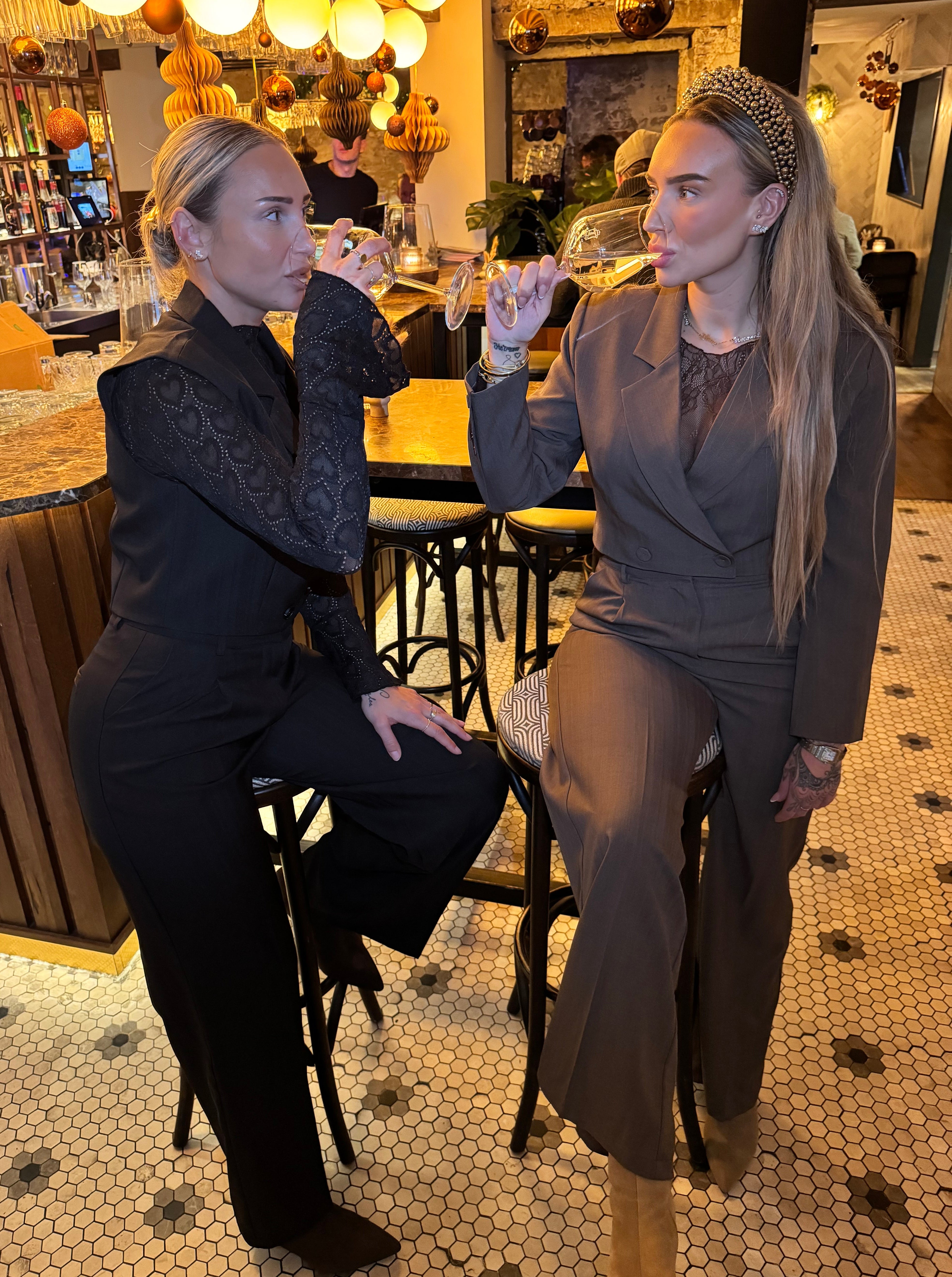 Jay set | Cropped gilet