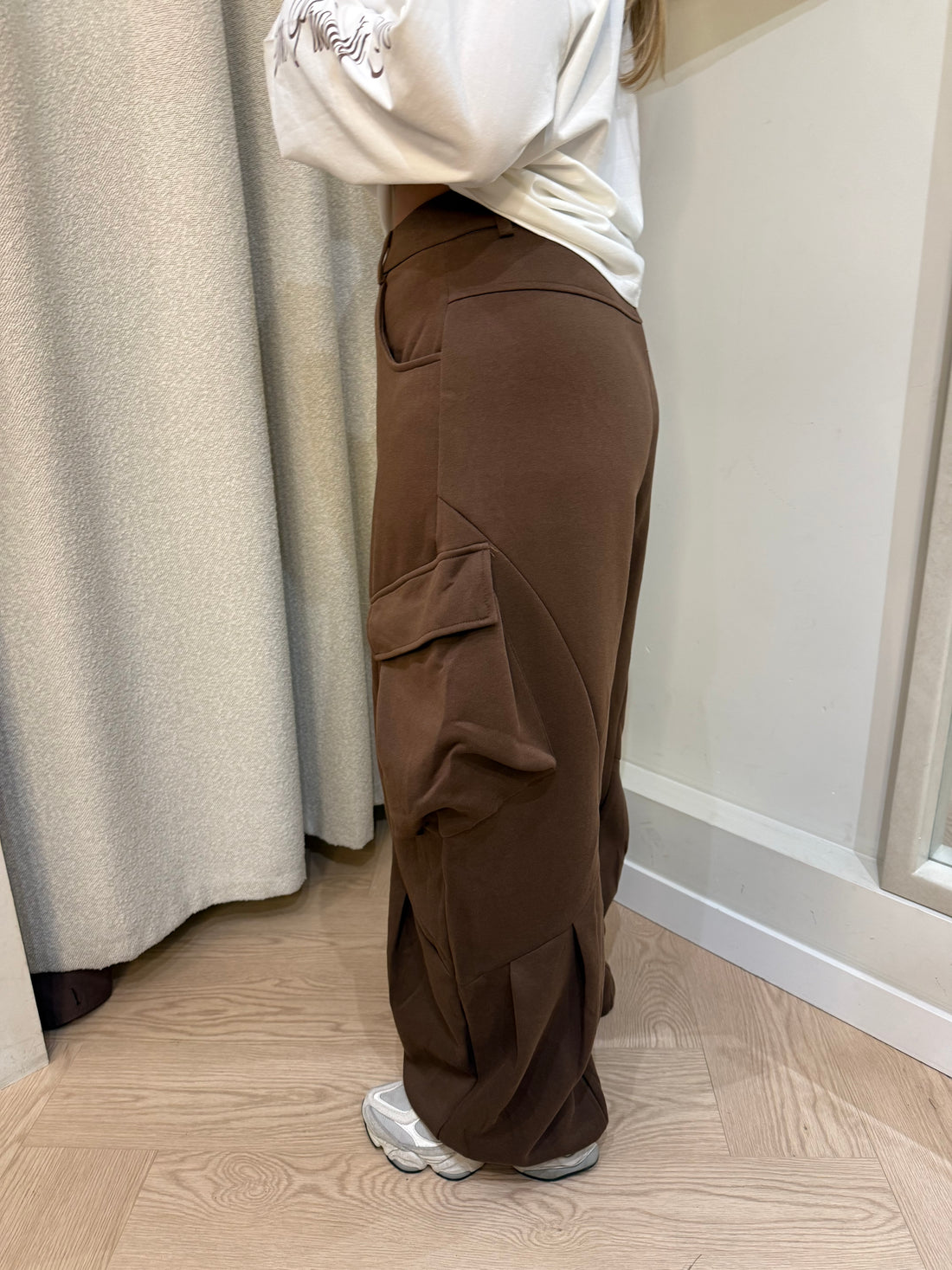 Oversized jogger | Brown