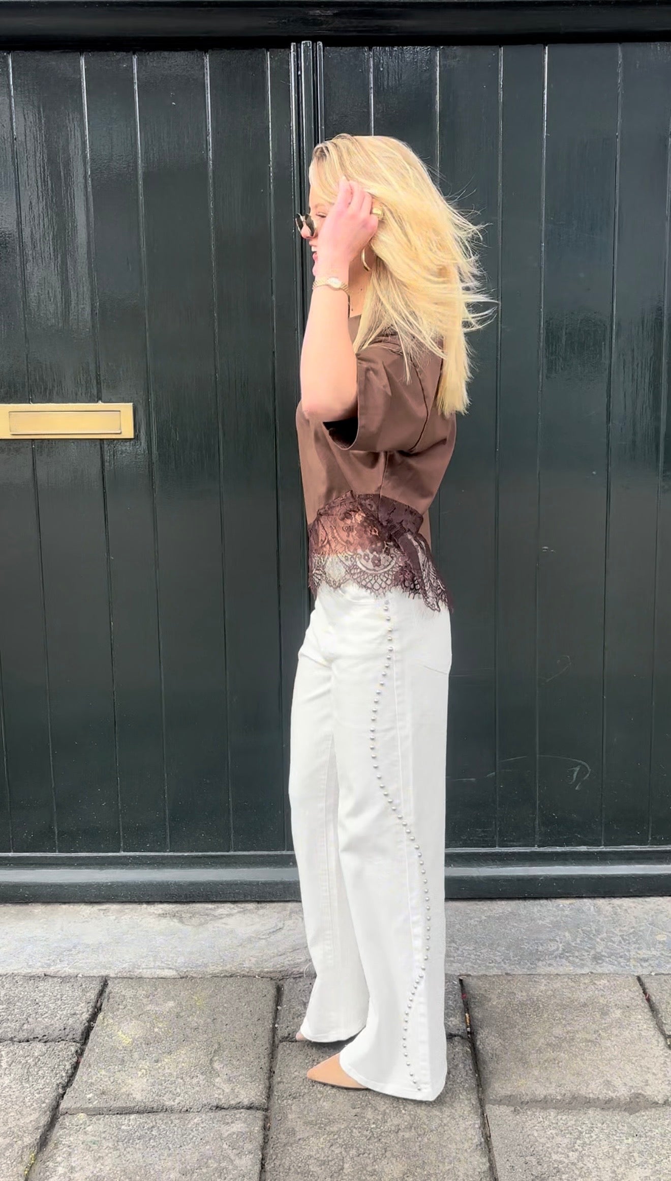 Lace tee