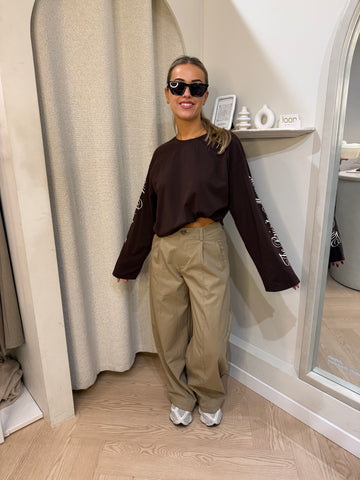 Balloon pants | Camel