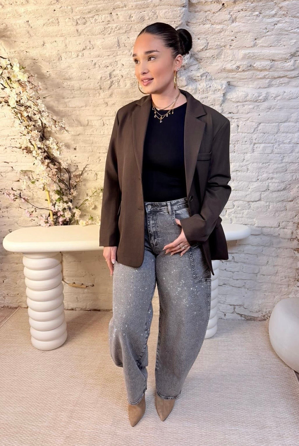 Oversized blazer | Back split