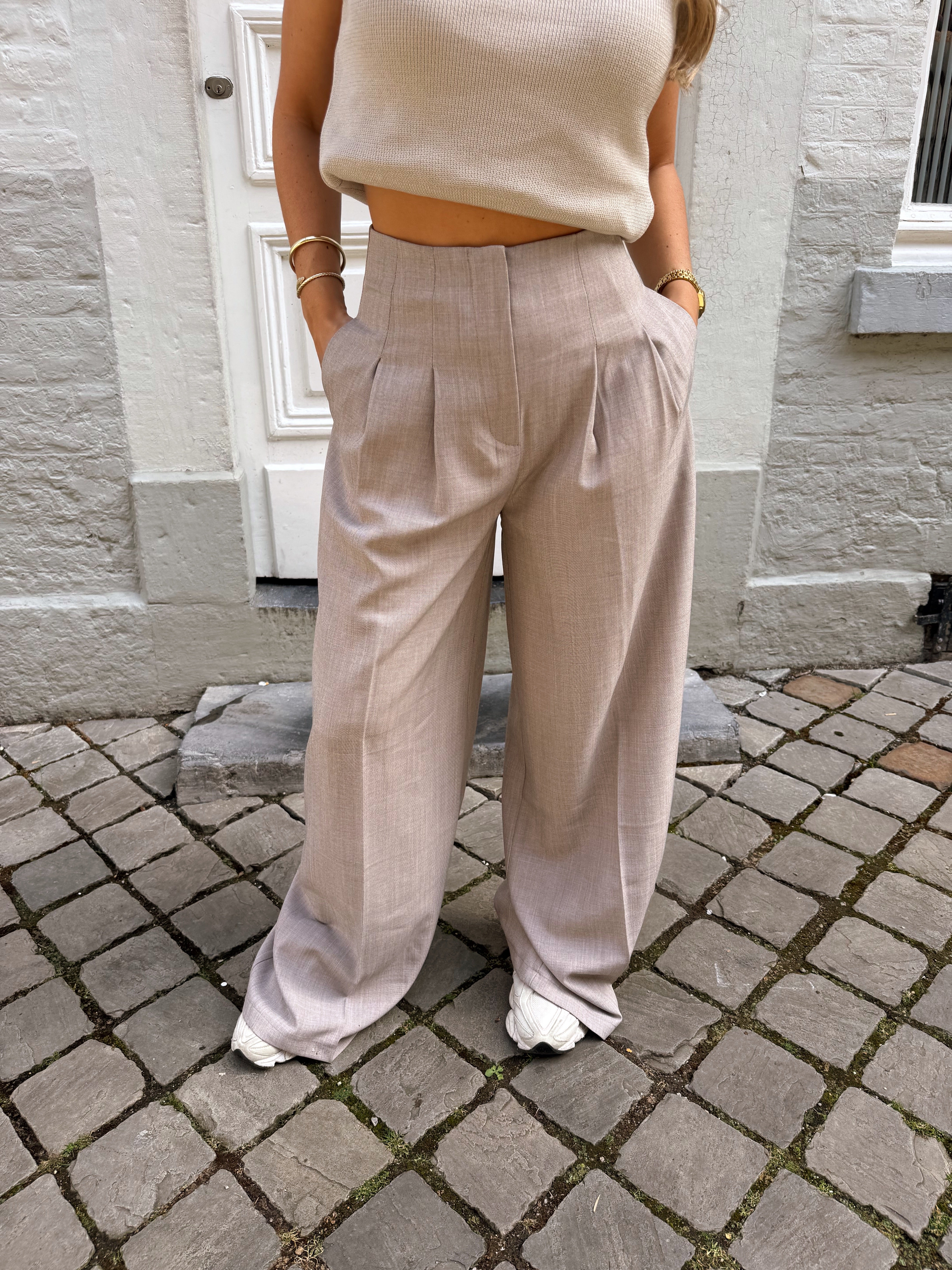 Snit pantalon | high waisted