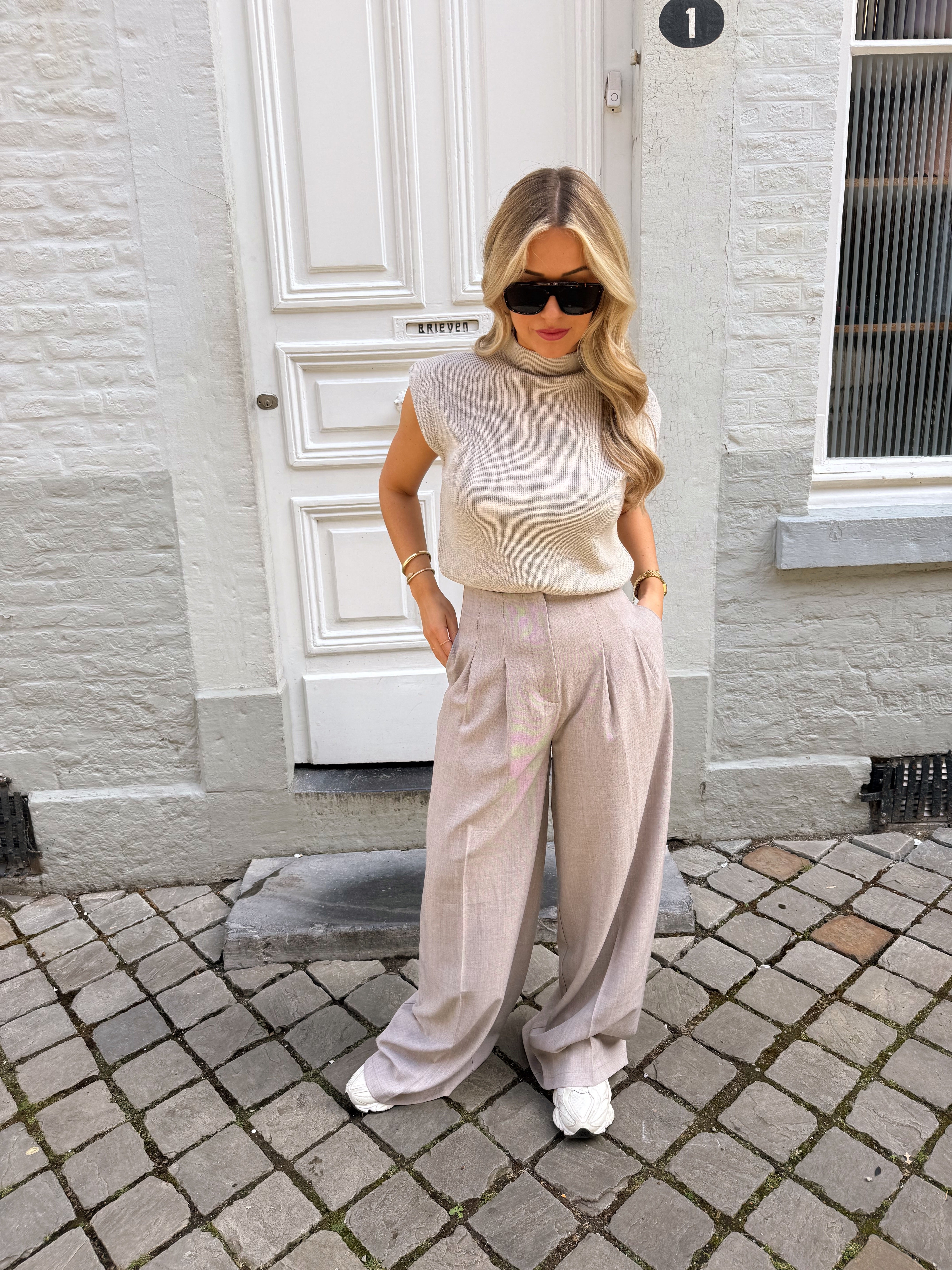 Snit pantalon | high waisted
