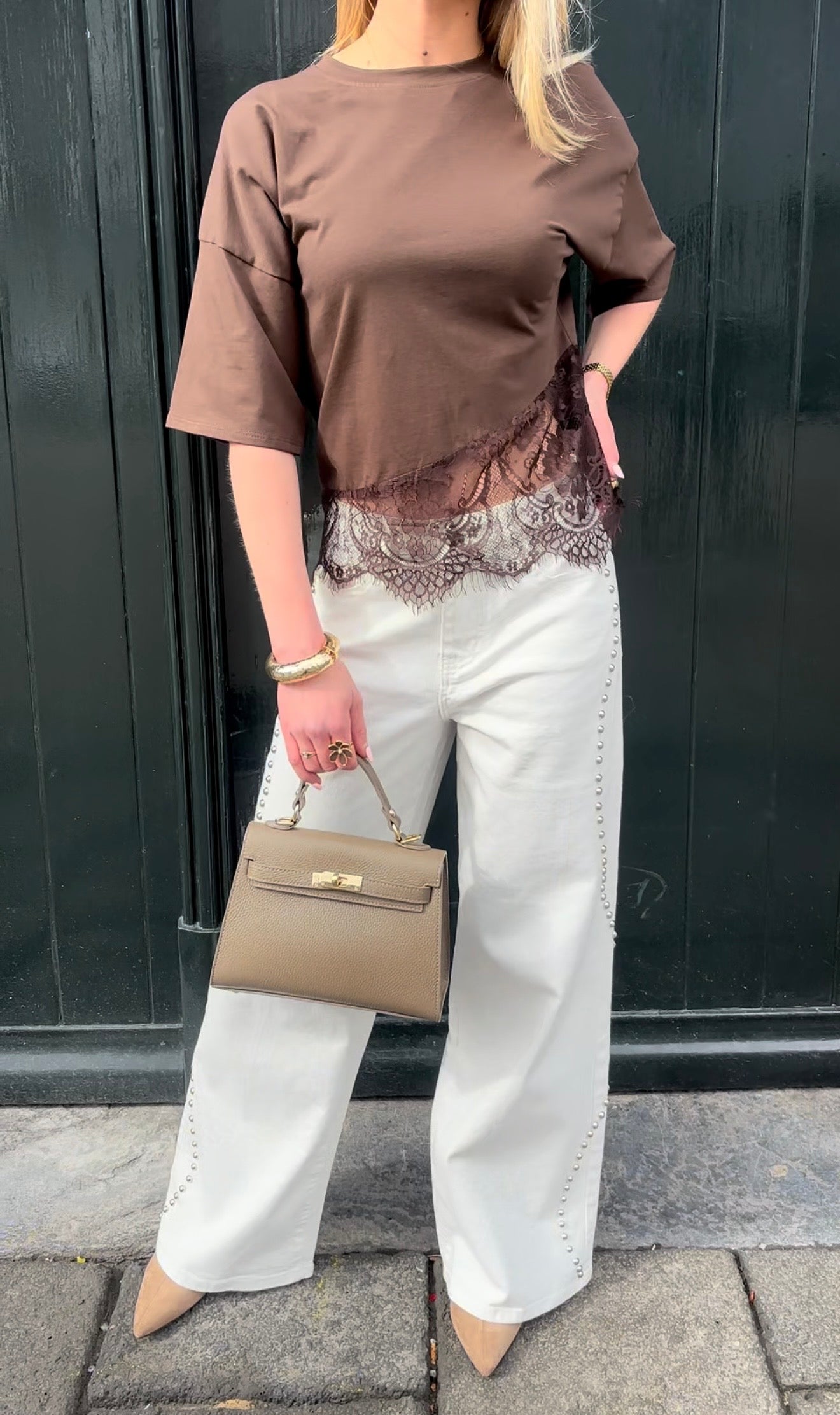 Lace tee