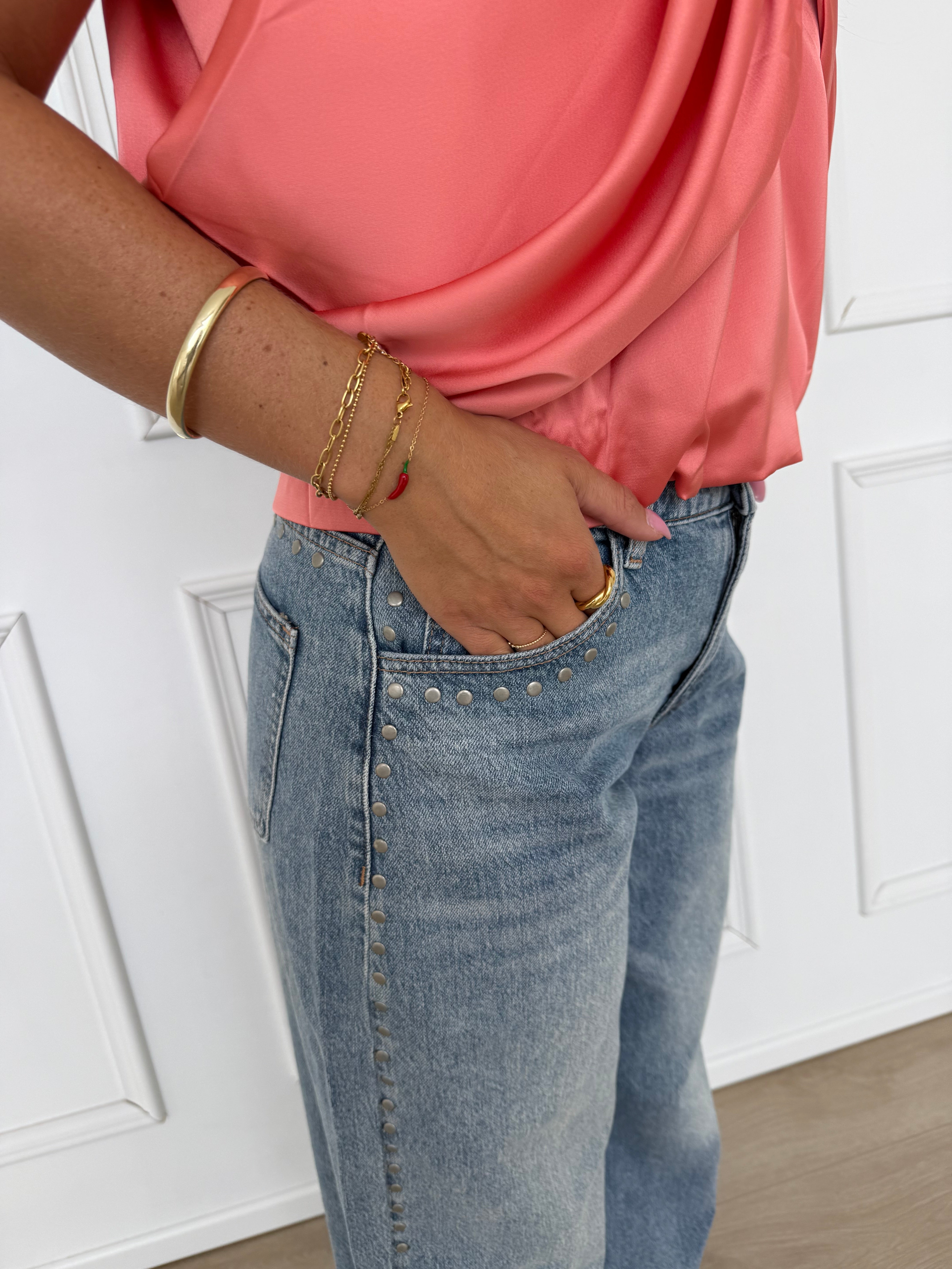 Balloon jeans | Studded
