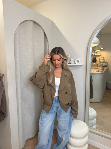 Trench jacket | Camel