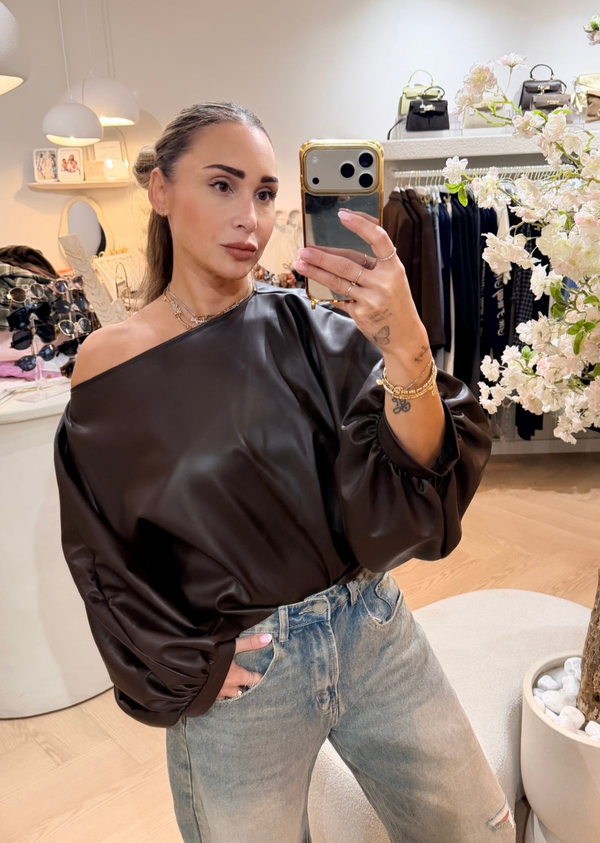 Leatherlook top